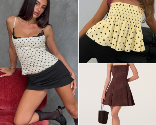Polka Dots Madness cover photo collage