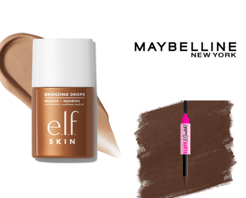 My Go To Light Beach Makeup cover photo collage