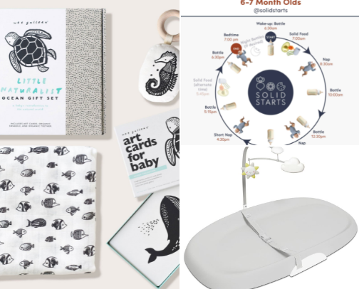 Baby products that I would absolutely buy again cover photo collage