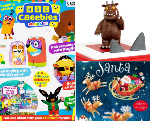 Toddler Stocking Fillers cover photo collage