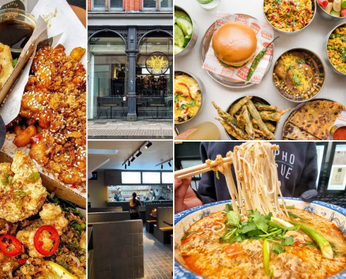 manchester eats 🥙🌯 cover photo collage