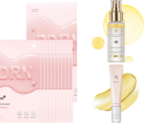 Skincare I Actually Use & Love cover photo collage