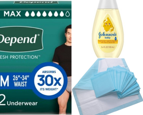 Caregiving Necessities cover photo collage