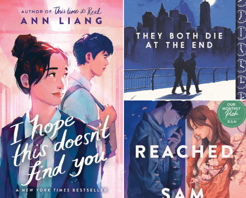 the best (closed-door/ya) romance book recs cover photo collage