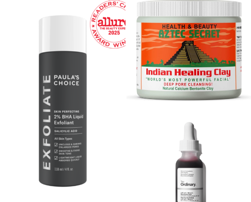 Skin & acne journey. cover photo collage