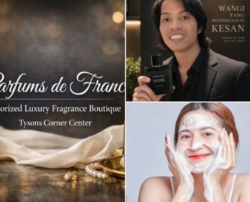 Parfum cover photo collage