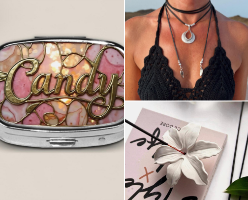 Etsy gift guide for her cover photo collage