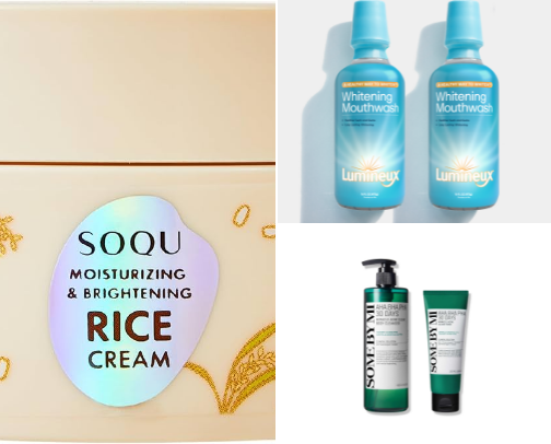 My favorite beauty recs cover photo collage