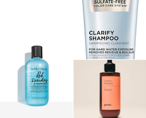 CLEANSING SHAMPOOS that won’t dry out your hair cover photo collage
