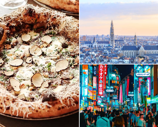 PACK YOUR BAGS, THE WORLD IS CALLING🚀🏝️🛩️🛣️🧭 cover photo collage