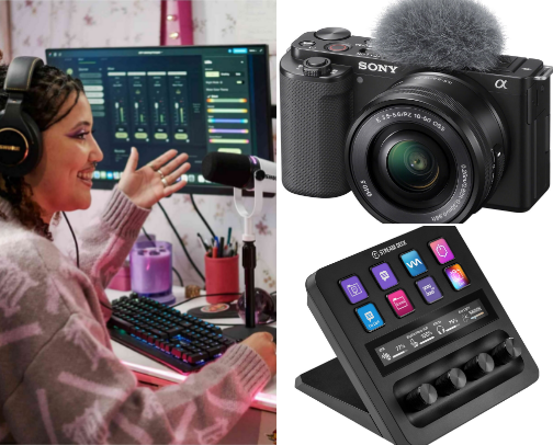 The Ultimate Creator Studio Setup: Premium Gear Every Content Creator Needs cover photo collage