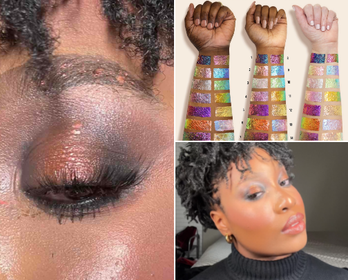 Volcano Eyes - Makeup Look 5 cover photo collage