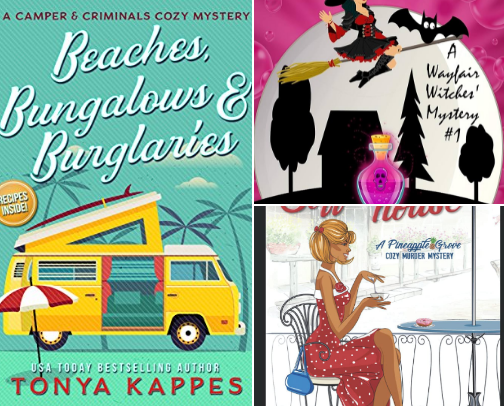 My Cosy Book Recommendations cover photo collage