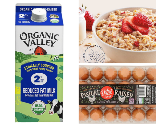 What are the things you usually find in the fridge or pantry? cover photo collage