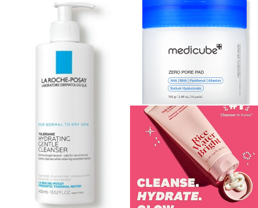 My Skincare Routine For Dry Sensitive Skin cover photo collage