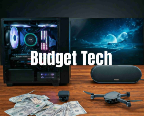 Best Budget Tech cover photo collage
