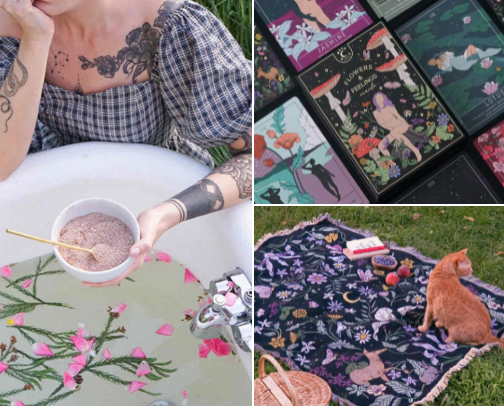 For the Dreamers, Artists, and Seekers cover photo collage