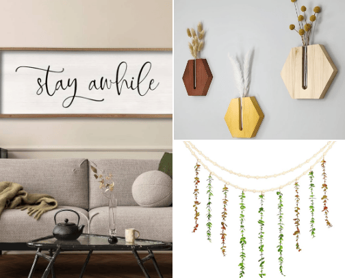 Simple Home Decor for Cozy Space cover photo collage