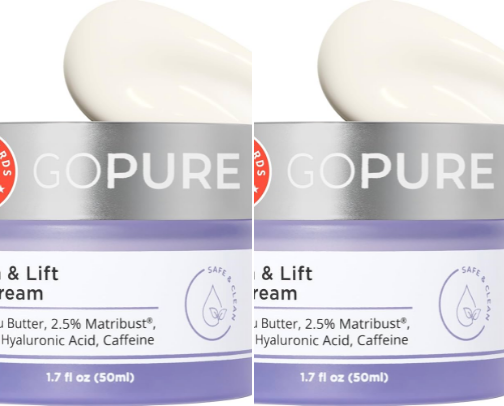 Let your neck age with grace using this GoPure neck cream cover photo collage
