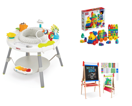 Toys for the kiddos cover photo collage