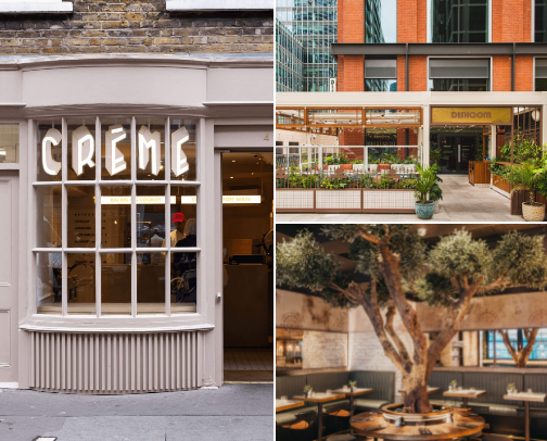 My favourite places to eat in London cover photo collage