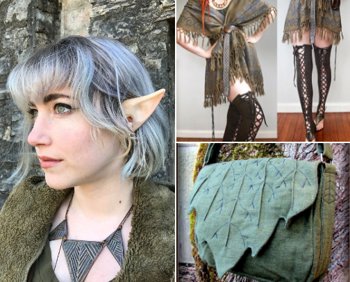 Gothic Elven Style cover photo collage