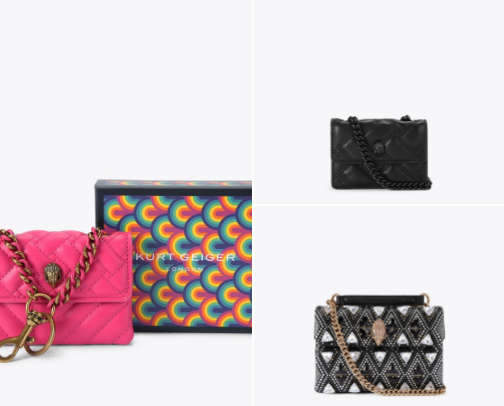 Kurt Geiger Loves 👛 cover photo collage