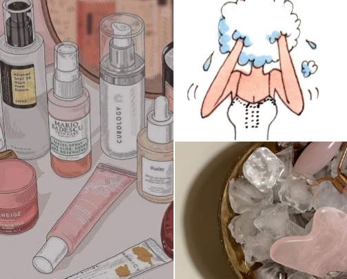 Skin Care Must-Haves cover photo collage