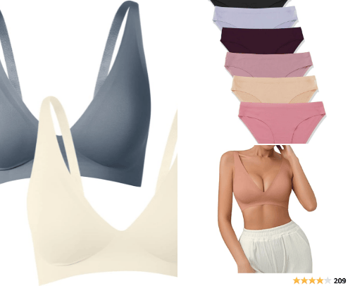 Lingerie/Bras cover photo collage