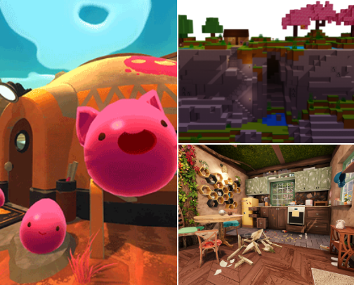 Games That Keep Me Relaxed cover photo collage
