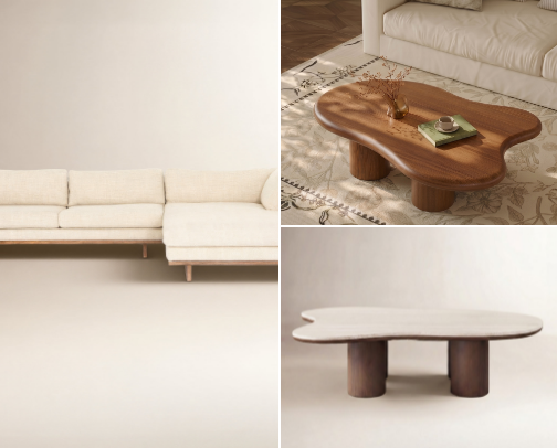 Modern Japandi Interior Wayfair finds - Furniture for People Who Hate Clutter🌿 cover photo collage