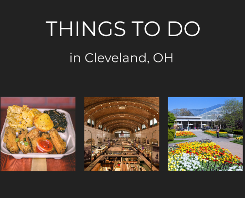 Things to Do in Cleveland, OH cover photo collage