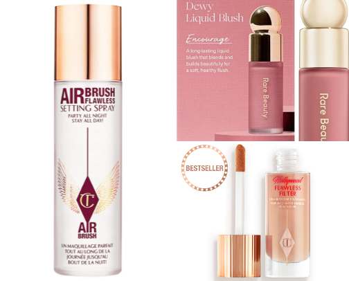 Makeup favs🩷 cover photo collage