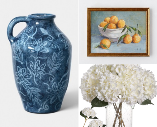 Spring Home Decor cover photo collage