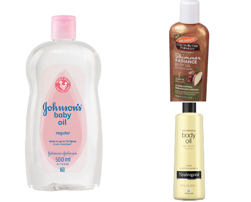 Body Oils cover photo collage
