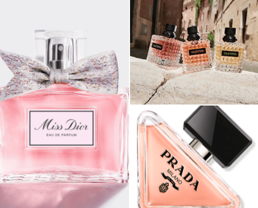 Best perfumes cover photo collage