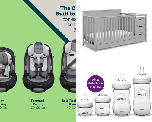 Fav Baby Items cover photo collage