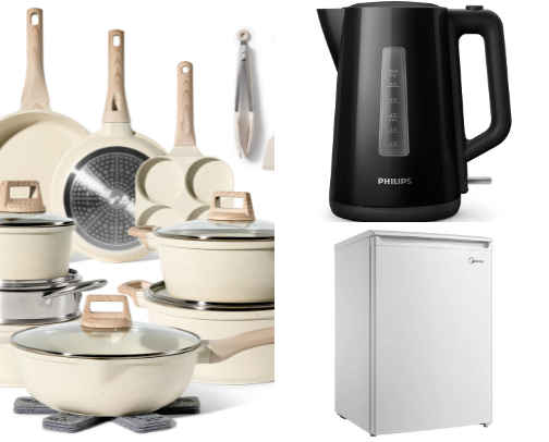 Top must have home-accessories making my life easier as a Master’s student. cover photo collage