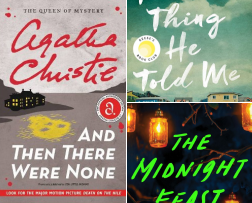 Thriller/Mystery Book Recs cover photo collage