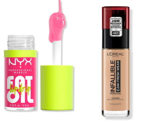 Drugstore makeup must haves💄 cover photo collage