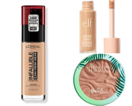 Drugstore makeup must haves💄 cover photo collage