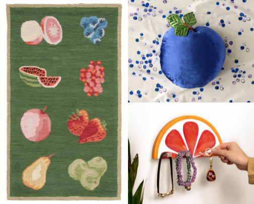 Fruit Themed Home Decor | Modern Eclectic Style cover photo collage