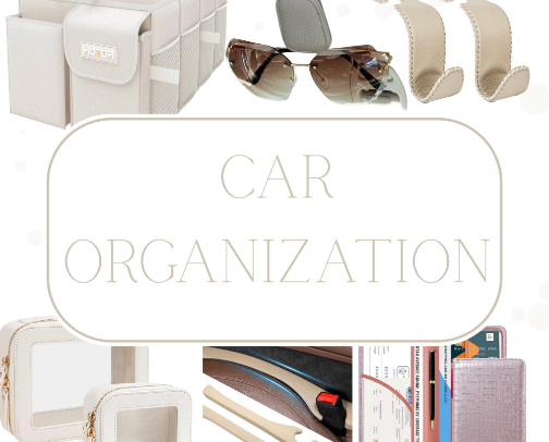 Car Organization cover photo collage