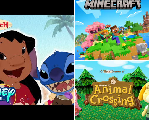 Kids faves cover photo collage