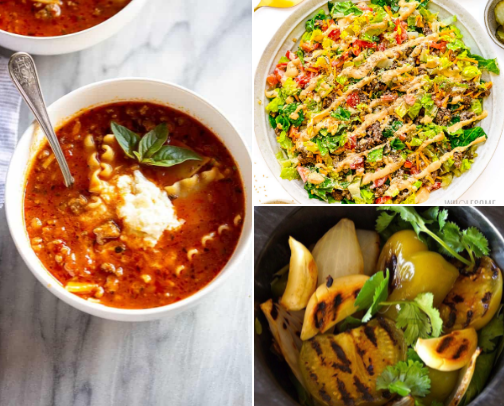 Recipes you'll keep making cover photo collage