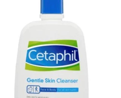 Facial cleanser cover photo collage