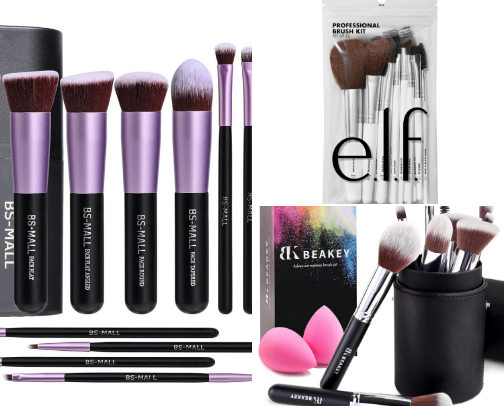 Top 10 Makeup Brush Sets My Friend Personally Tested cover photo collage