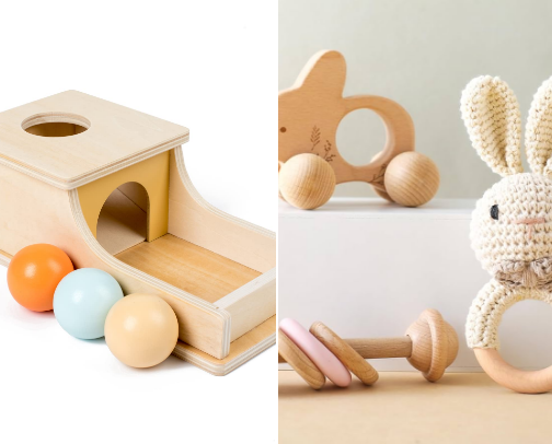 Timeless Toys 🧸 - Gender neutral and battery free! cover photo collage