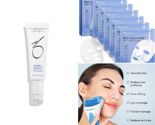 Skincare ✨ cover photo collage