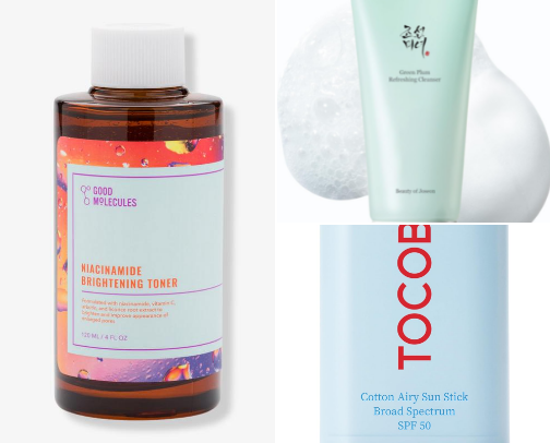 My favorite beauty recs cover photo collage